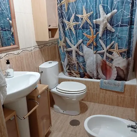 Sol Y Playa Roquetas-atico Con Piscina, Solarium Y Garaje