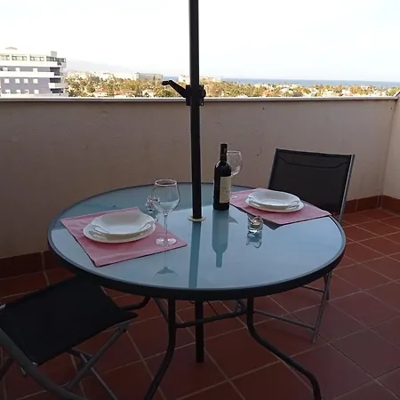 Sol Y Playa Roquetas-atico Con Piscina, Solarium Y Garaje